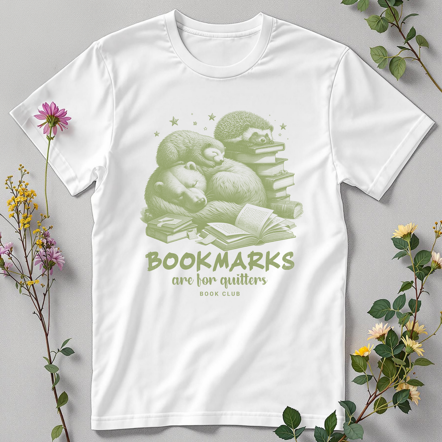 Bookmarks Are for Quitters Tee