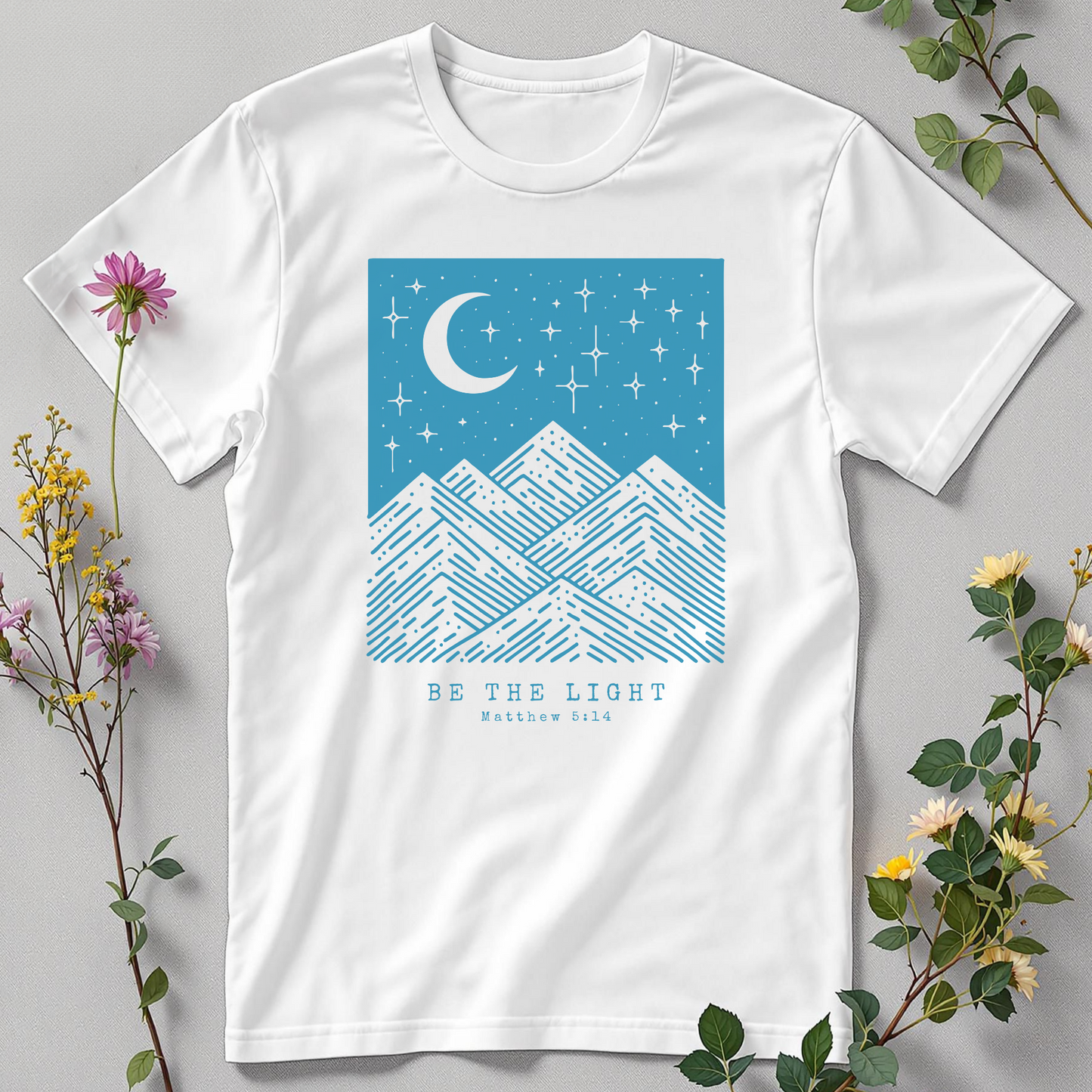 Be the Light Tee – Matthew 5:14