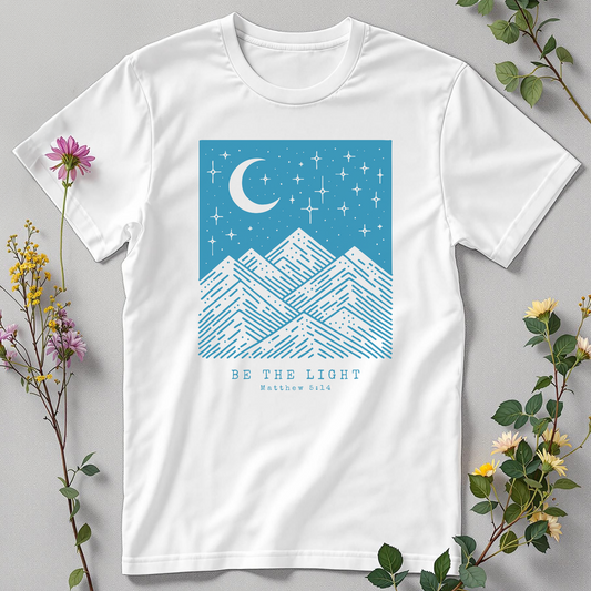 Be the Light Tee - Matthew 5:14 Soft style T-Shirt