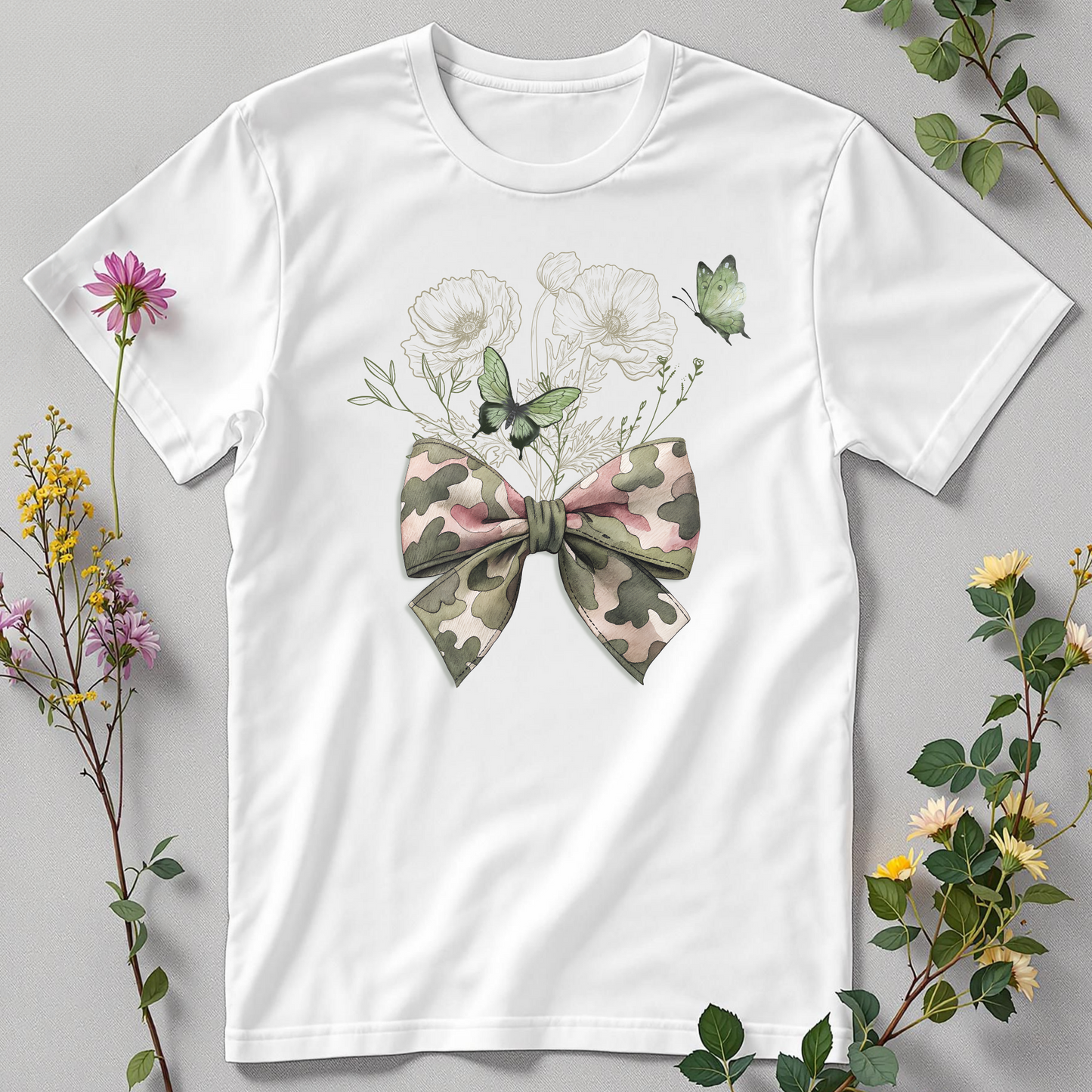 Camo & Courage Tee