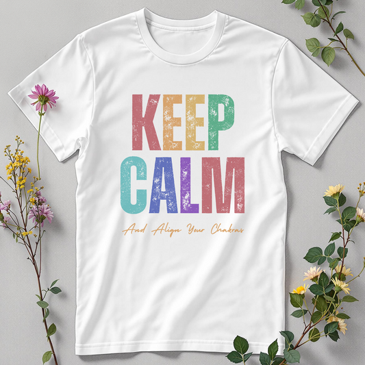 Align Your Chakras — Soul-Centered Calm Tee