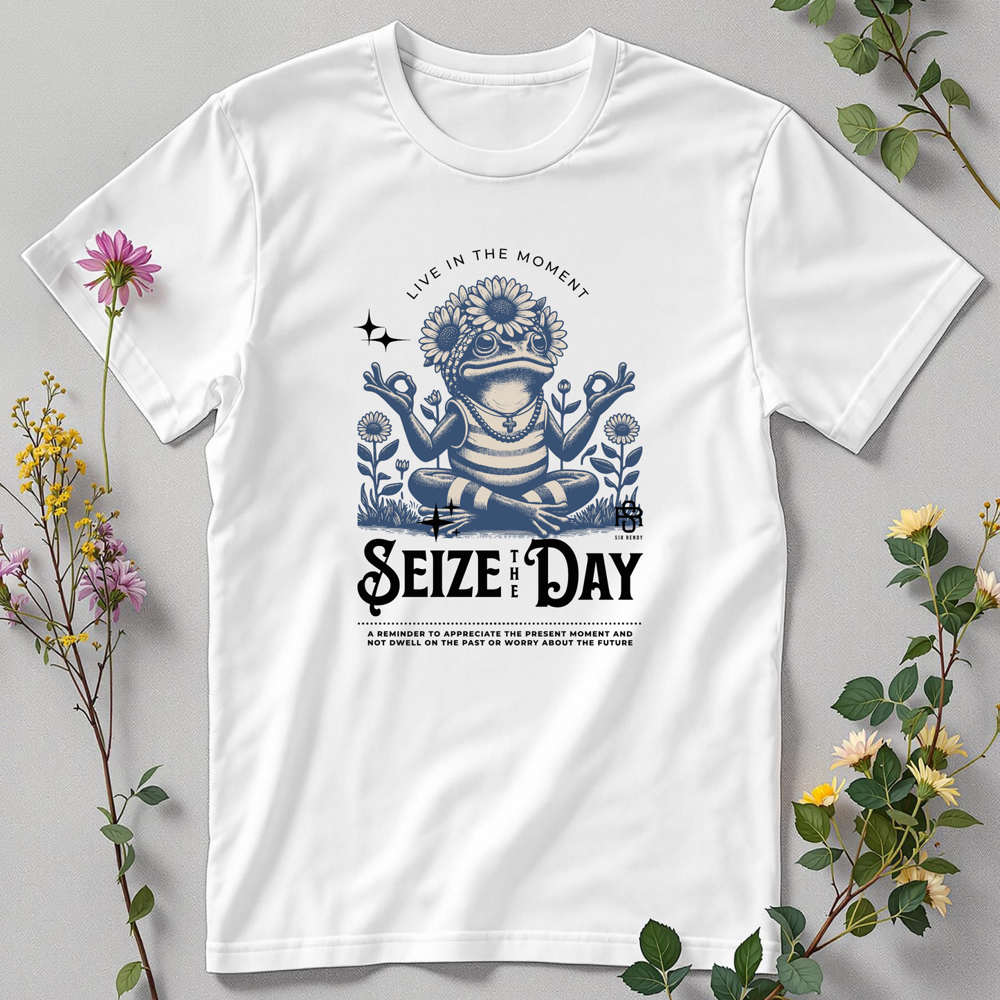 Carpe Bloom Tee – Seize the Day