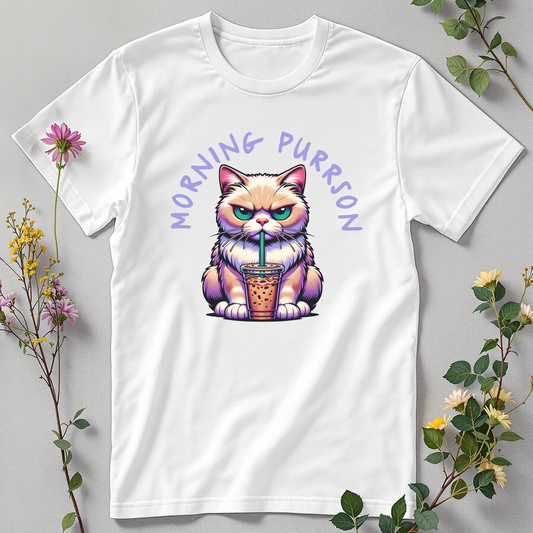 Grumpy but Purrfectly Functional Tee