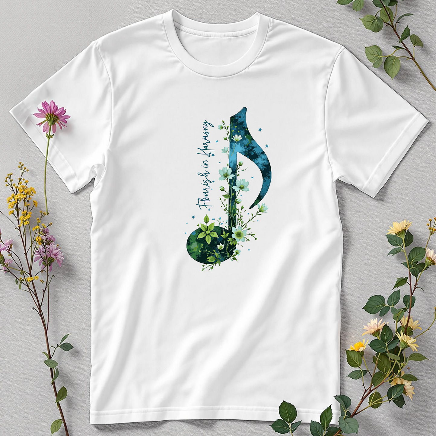 Flourish in Harmony Tee