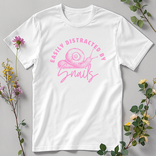 Easily Distracted by Snails Tee