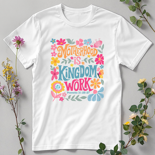 Kingdom Work in a Messy Bun Tee