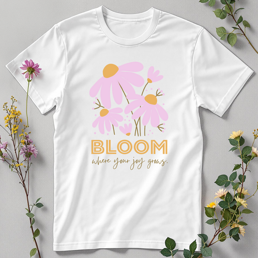 Bloom Where the Day Takes You — Flow Tee
