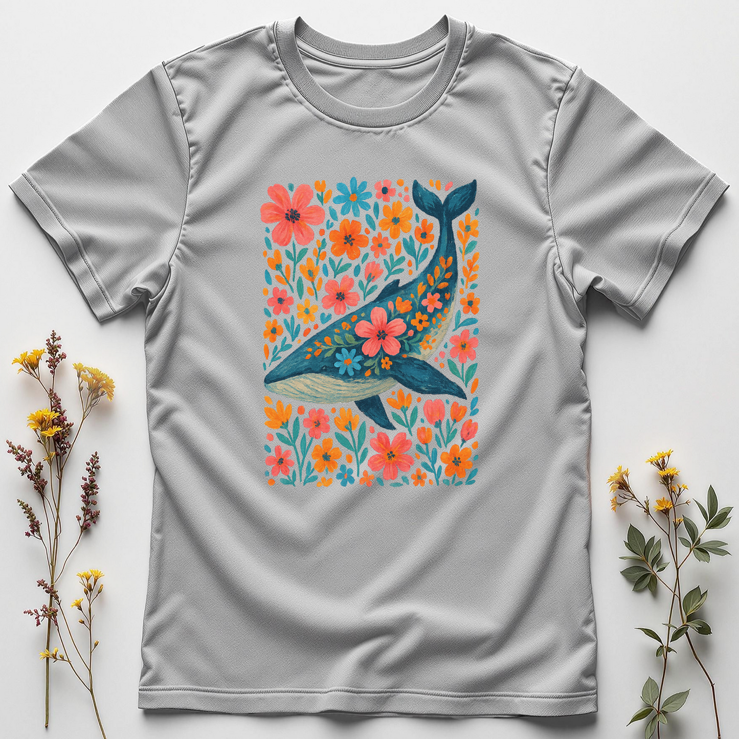 Beneath the Blue — Whale Whisper Tee