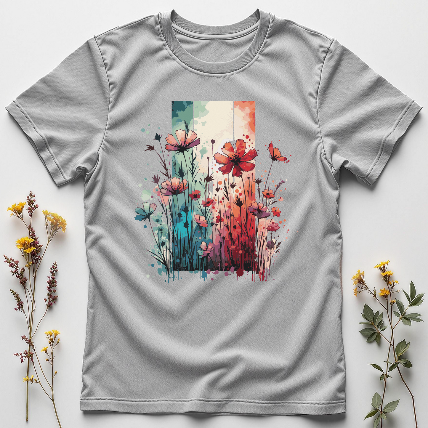 Wild Cosmos Field Tee