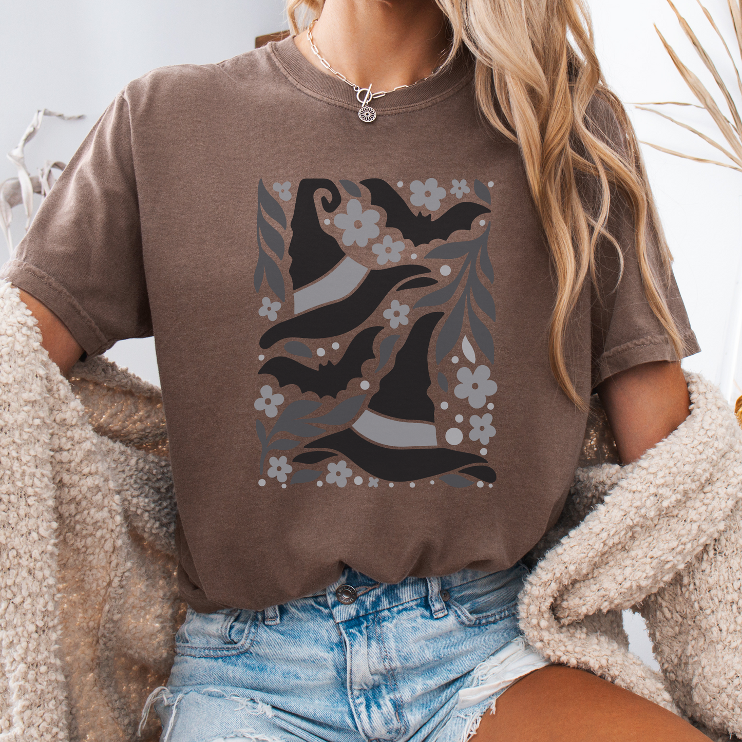 Witch Hats & Blooms - Spirited & Spellbound Tee