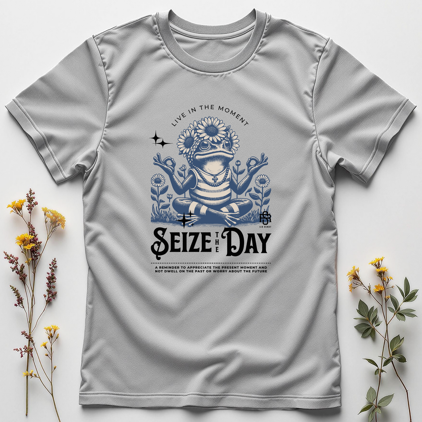 Carpe Bloom Tee – Seize the Day