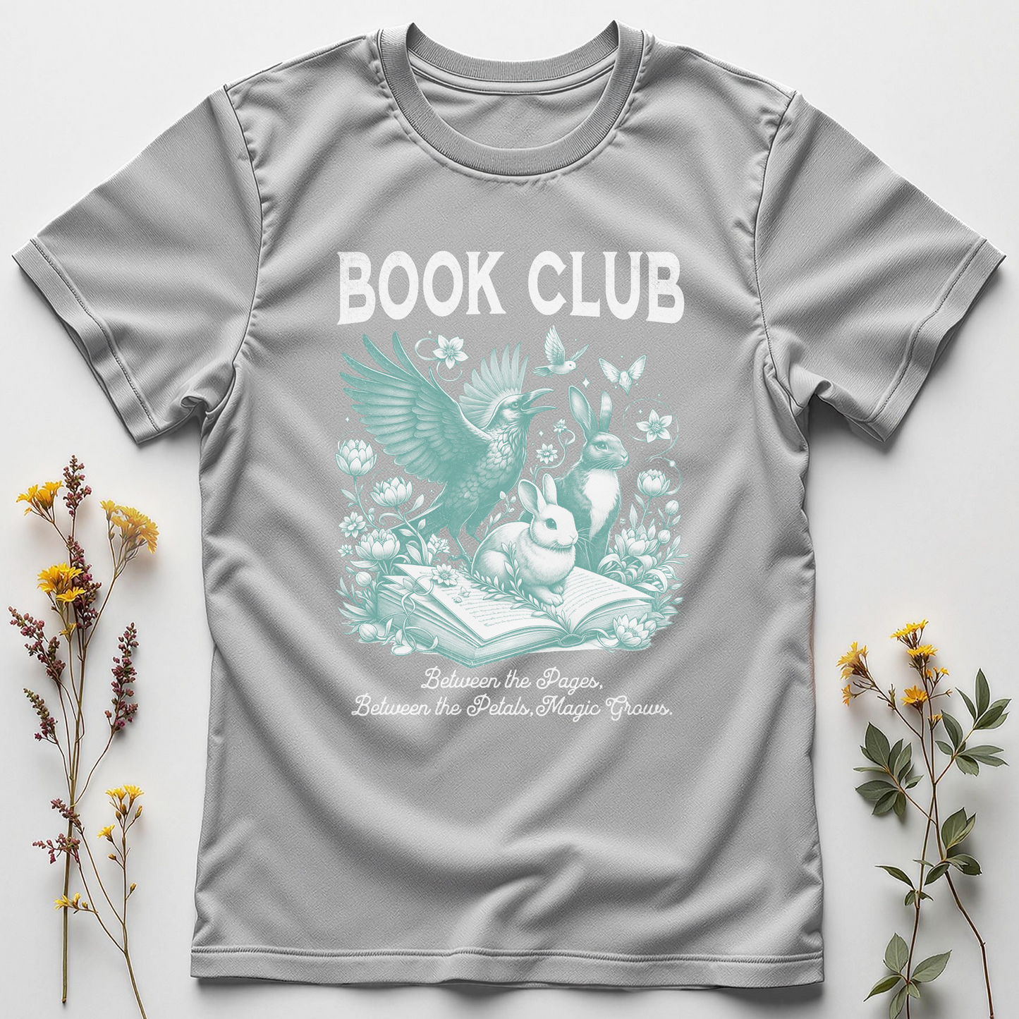 Magic Grows Between the Pages Tee