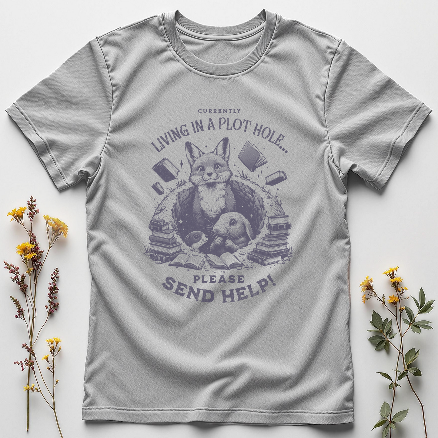 Currently Living in a Plot Hole Tee