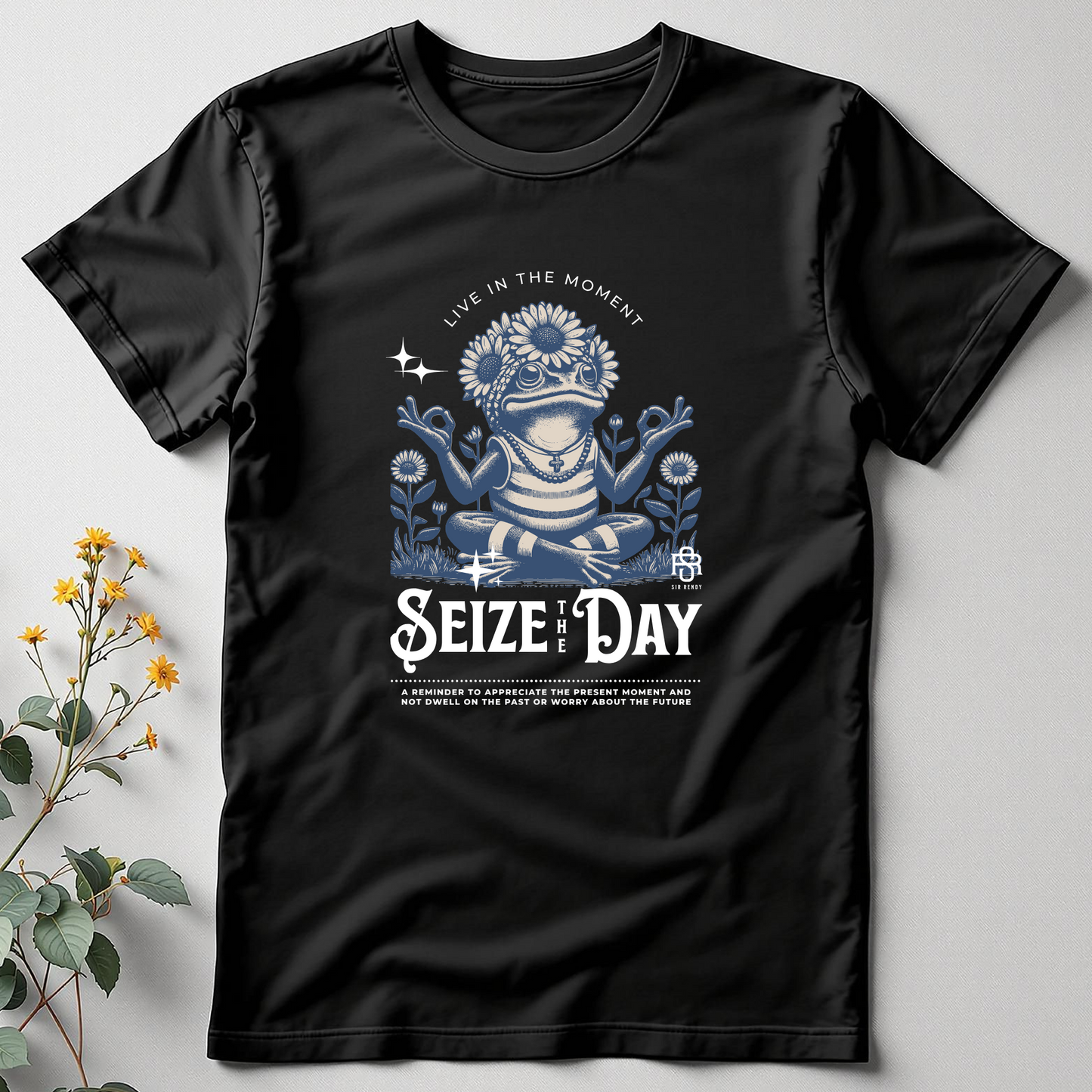 Carpe Bloom Tee – Seize the Day
