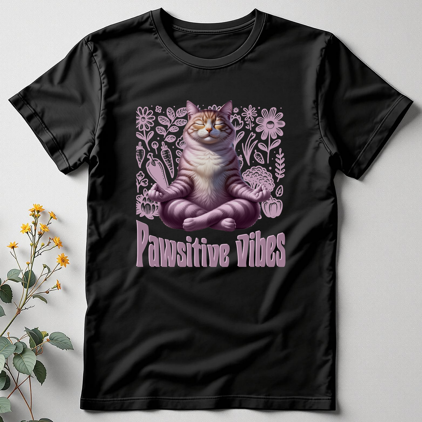 Pawsitive Vibes Only Tee