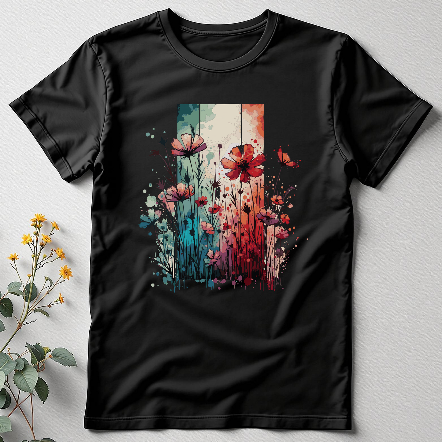 Wild Cosmos Field Tee