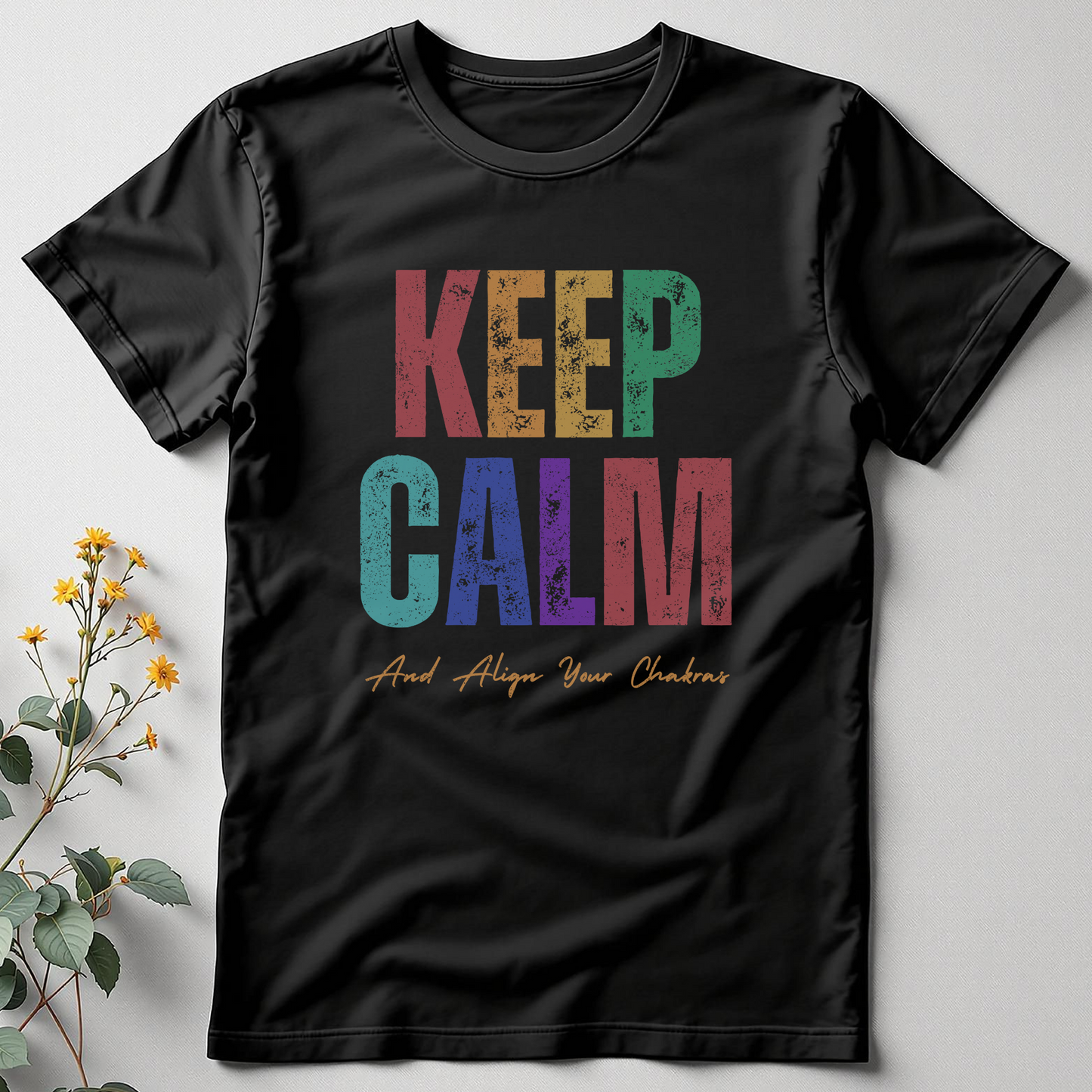 Align Your Chakras — Soul-Centered Calm Tee