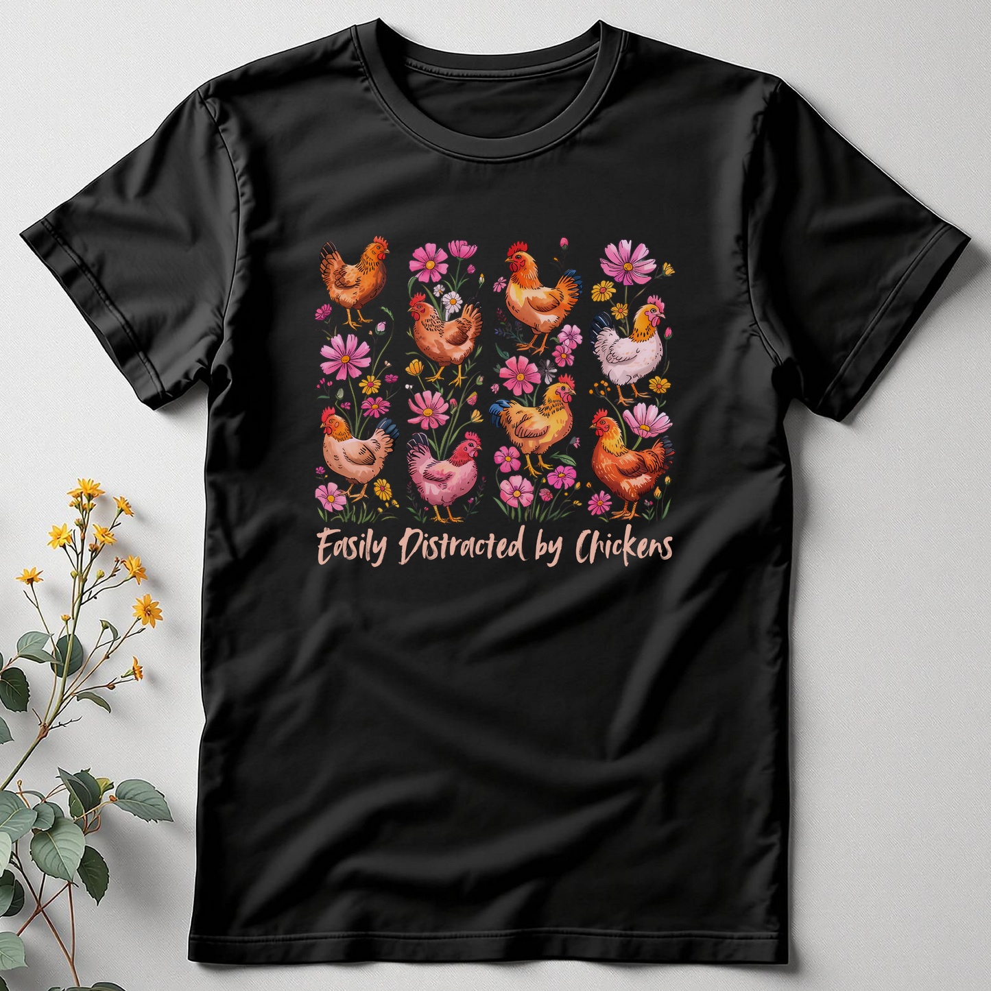 Chicken Whisperer — Easily Distracted Tee