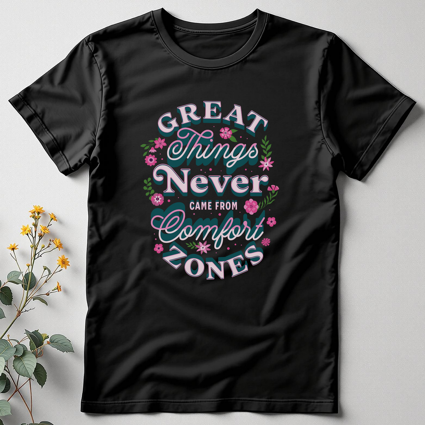 No Growth in the Comfort Zone Tee