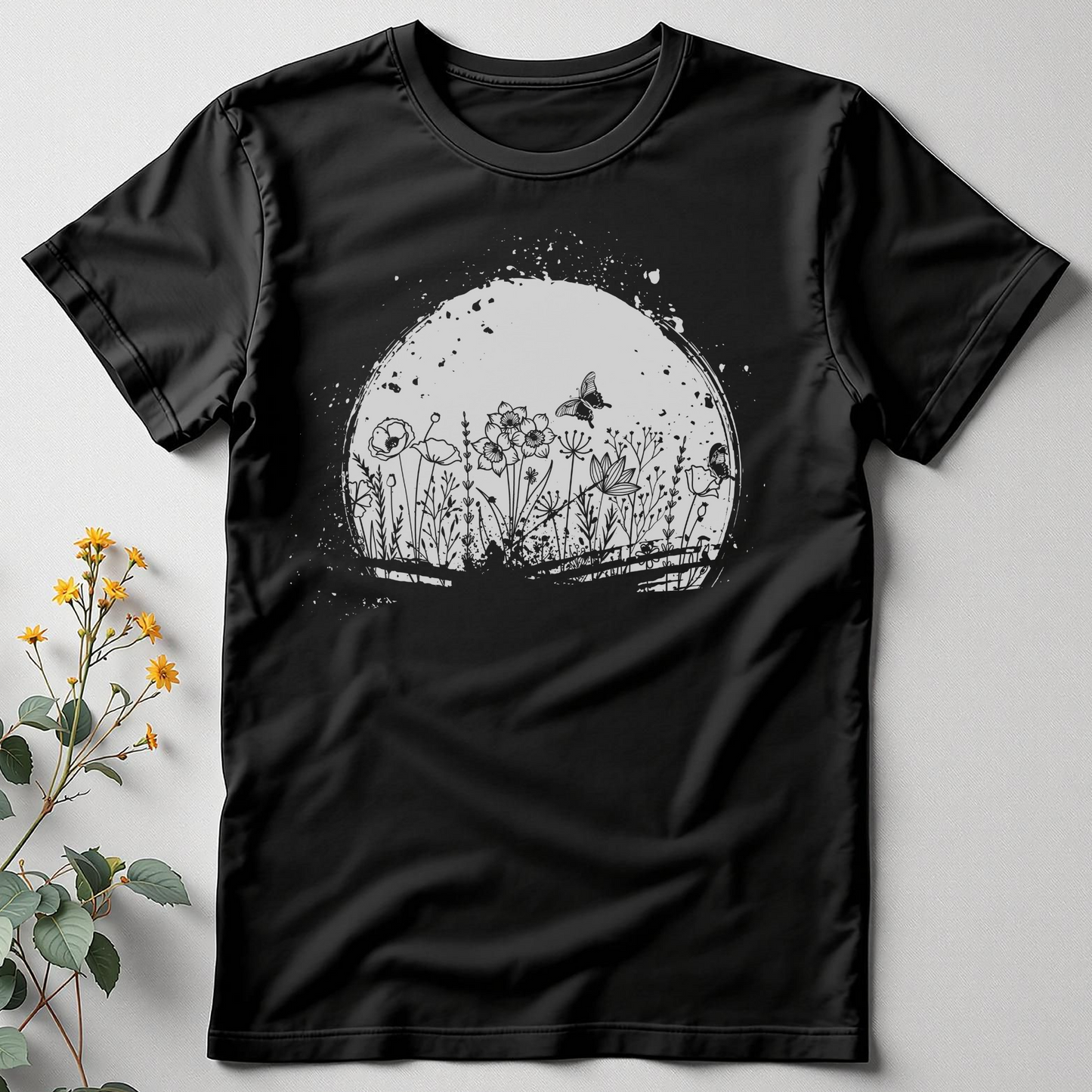 Sunrise Wildflowers Bloom Tee