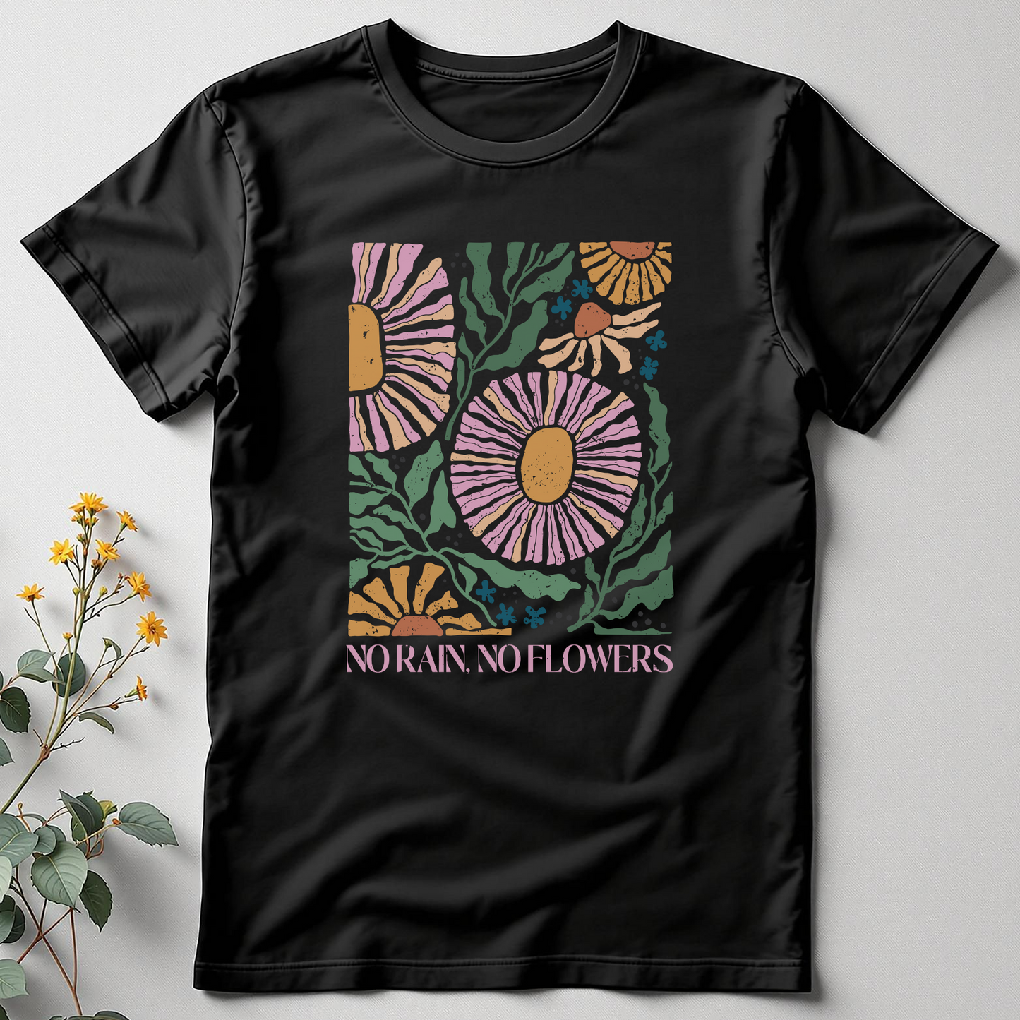 No Rain, No Flowers Tee