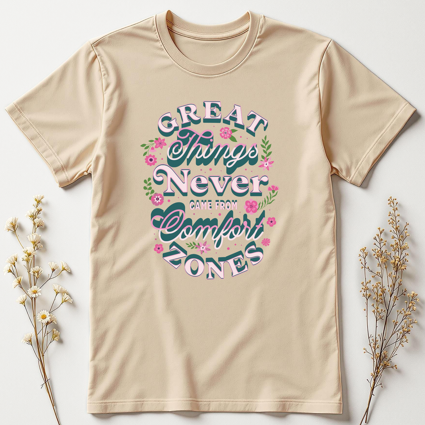 No Growth in the Comfort Zone Tee