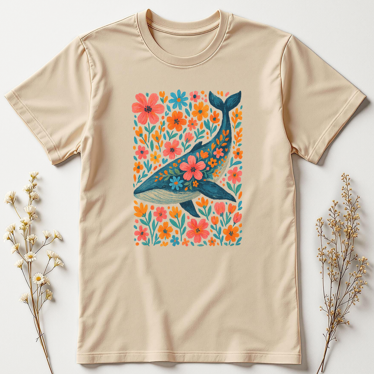 Beneath the Blue — Whale Whisper Tee