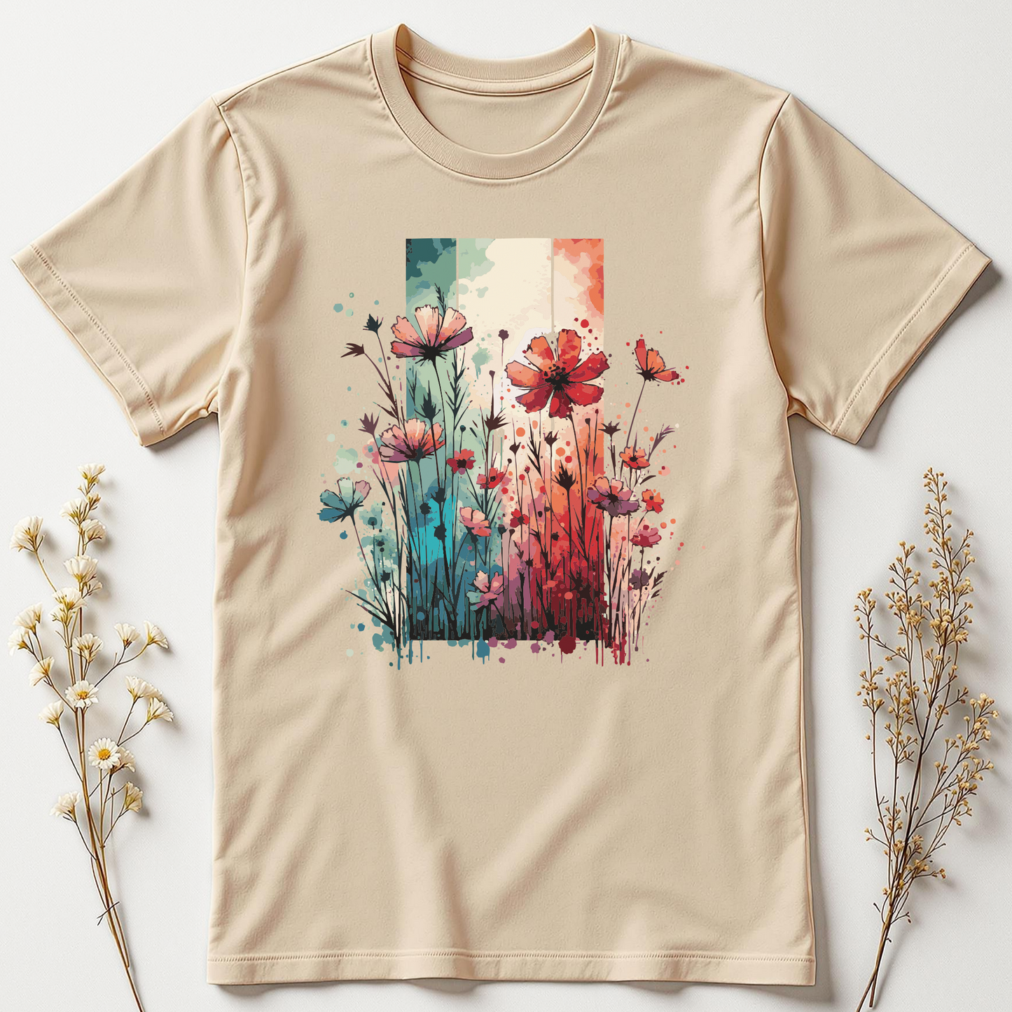 Wild Cosmos Field Tee