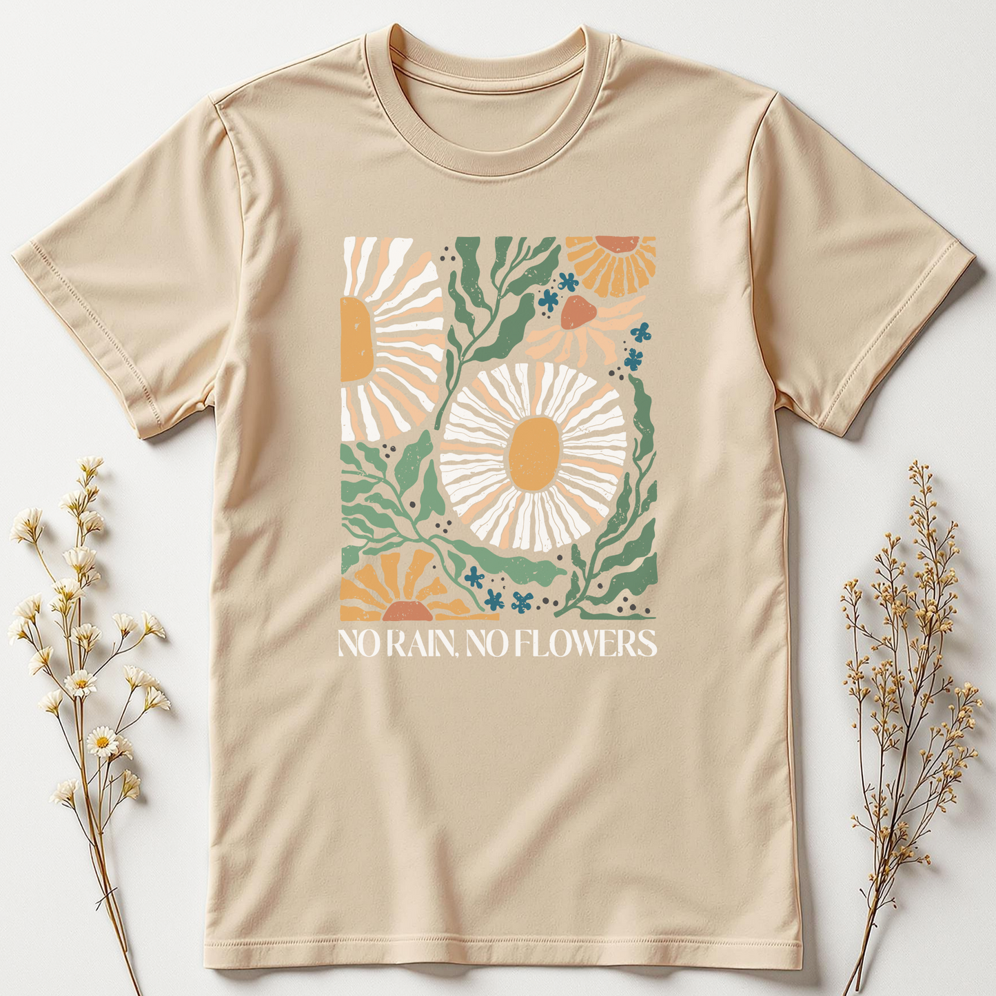 No Rain, No Flowers Tee