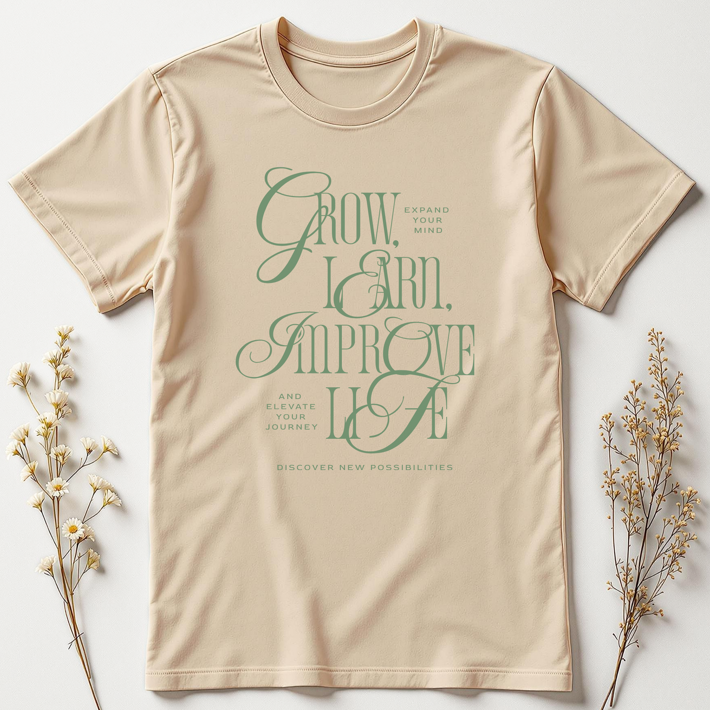Grow Through What You Live Tee