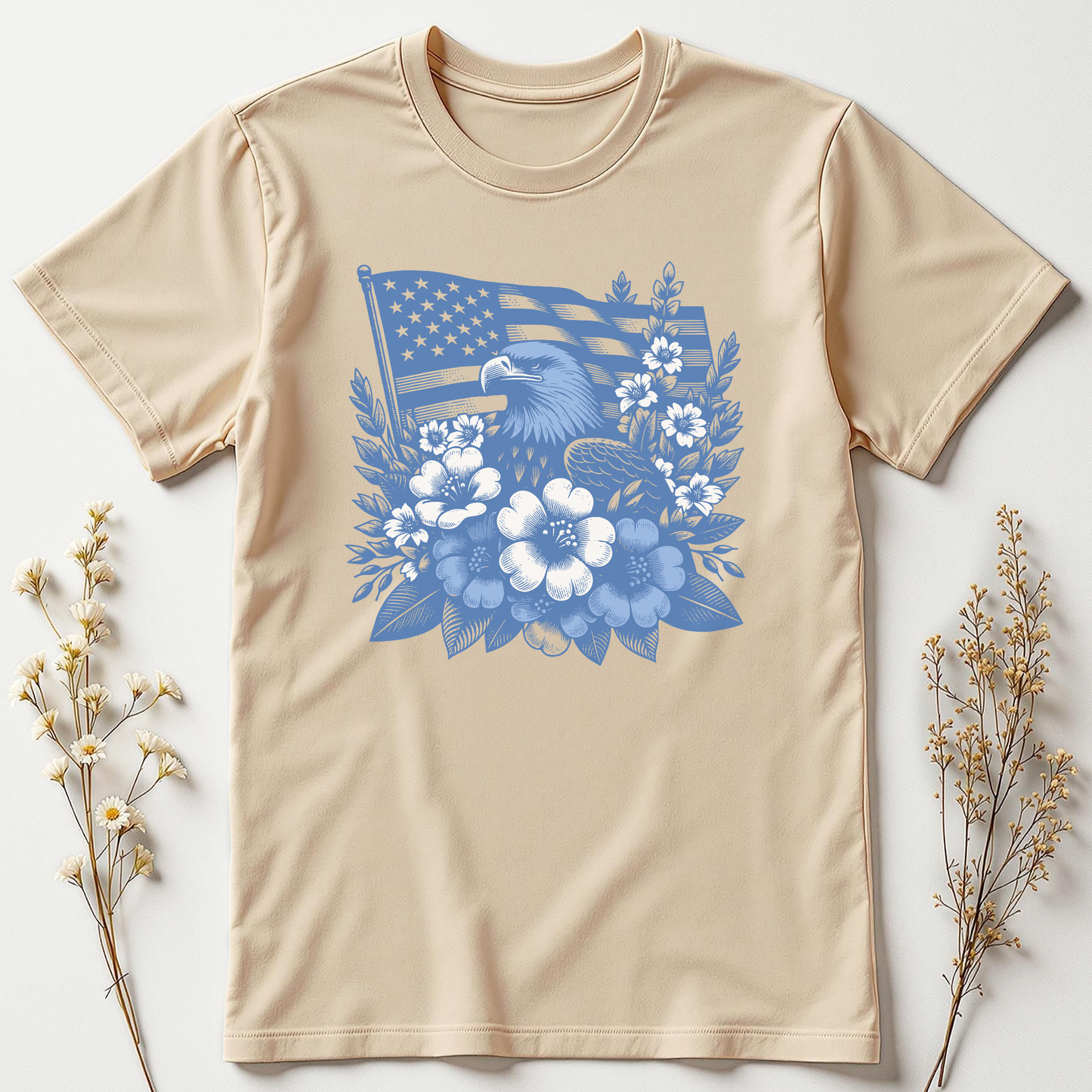 Freedom Blooms Tee