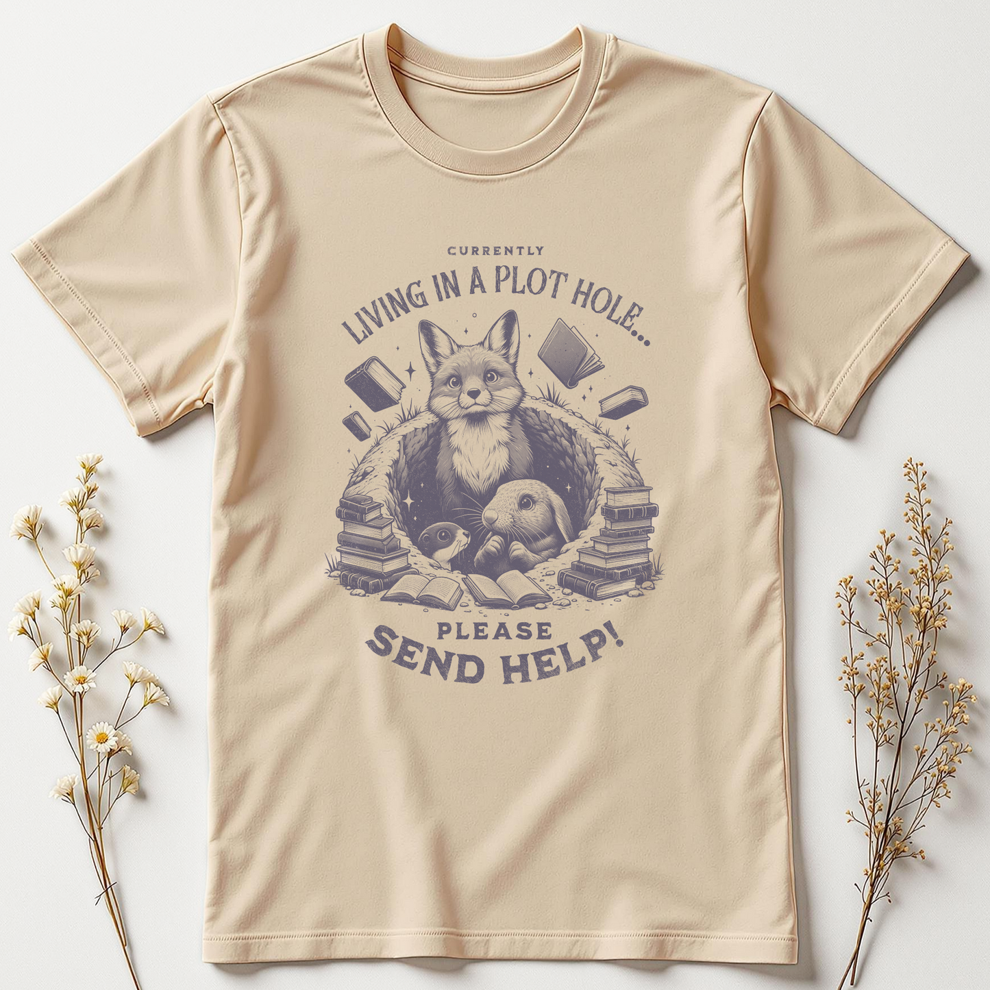 Currently Living in a Plot Hole Tee