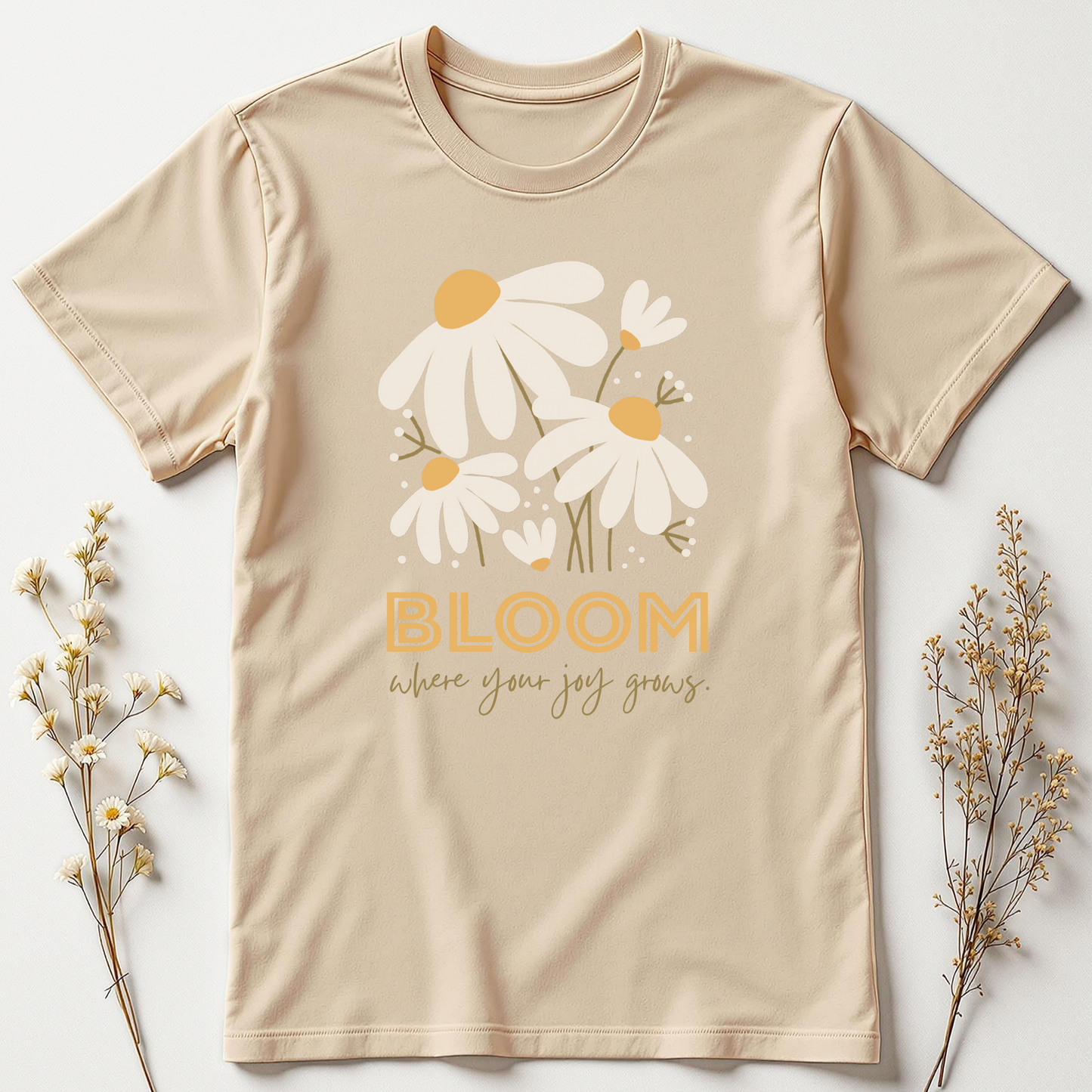 Bloom Where the Day Takes You — Flow Tee