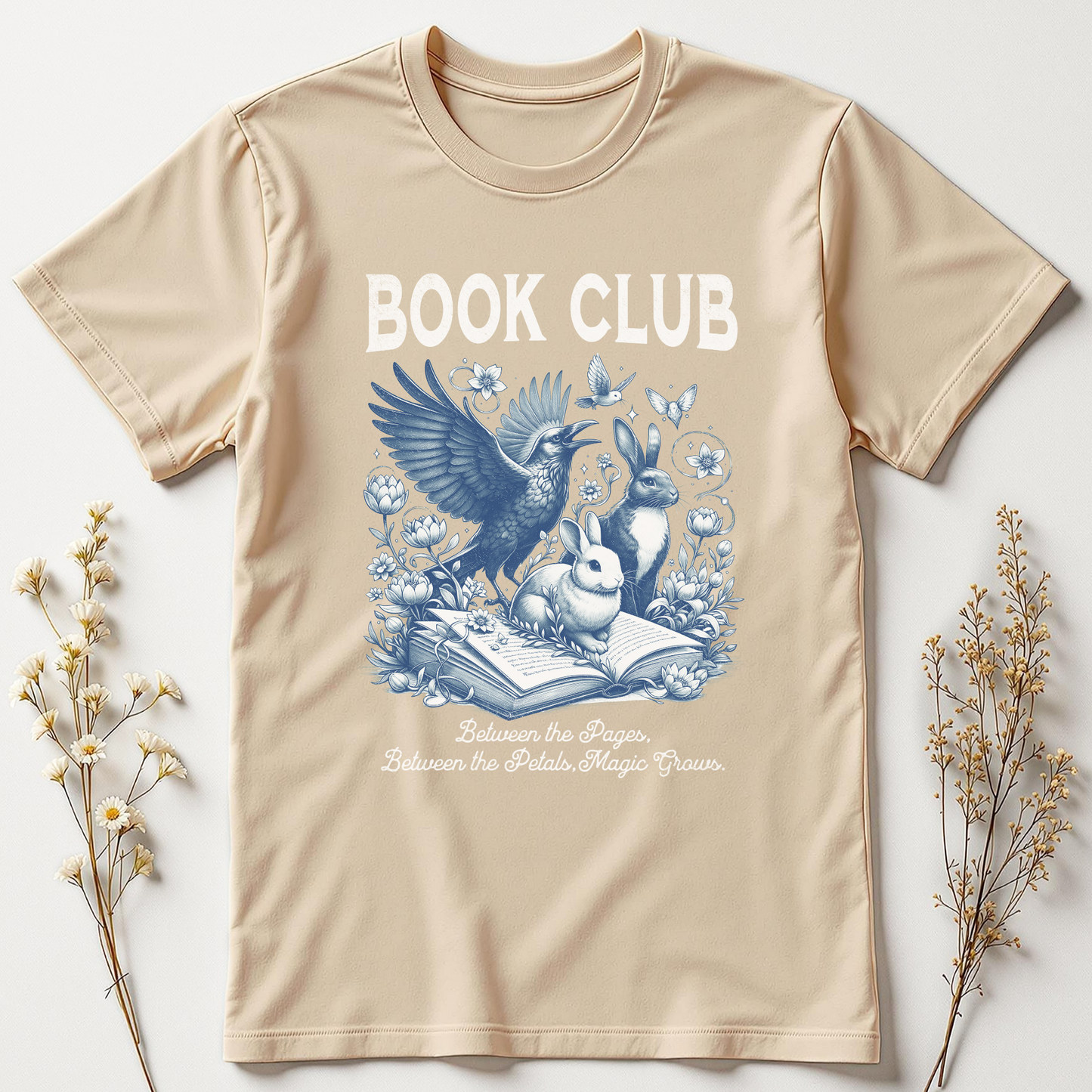 Magic Grows Between the Pages Tee