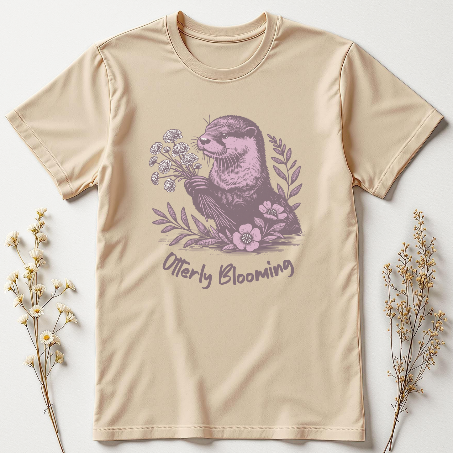 Otterly Blooming Tee
