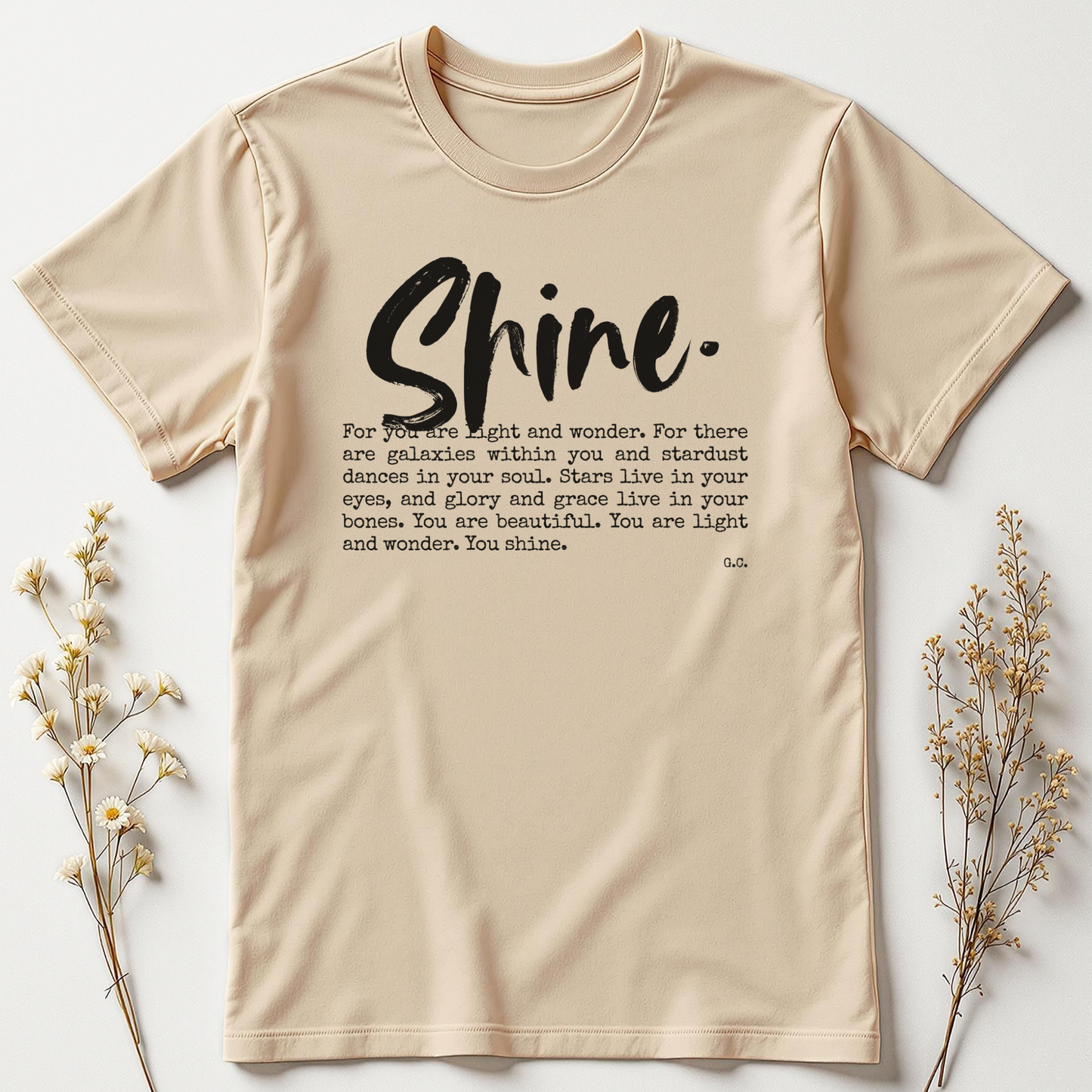 Shine Bright – You Are Light Tee