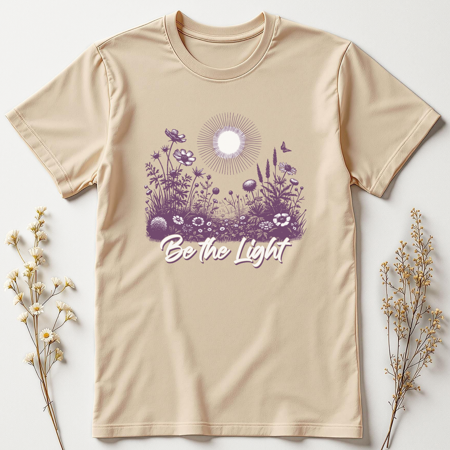 Be the Light — Radiance Within Tee