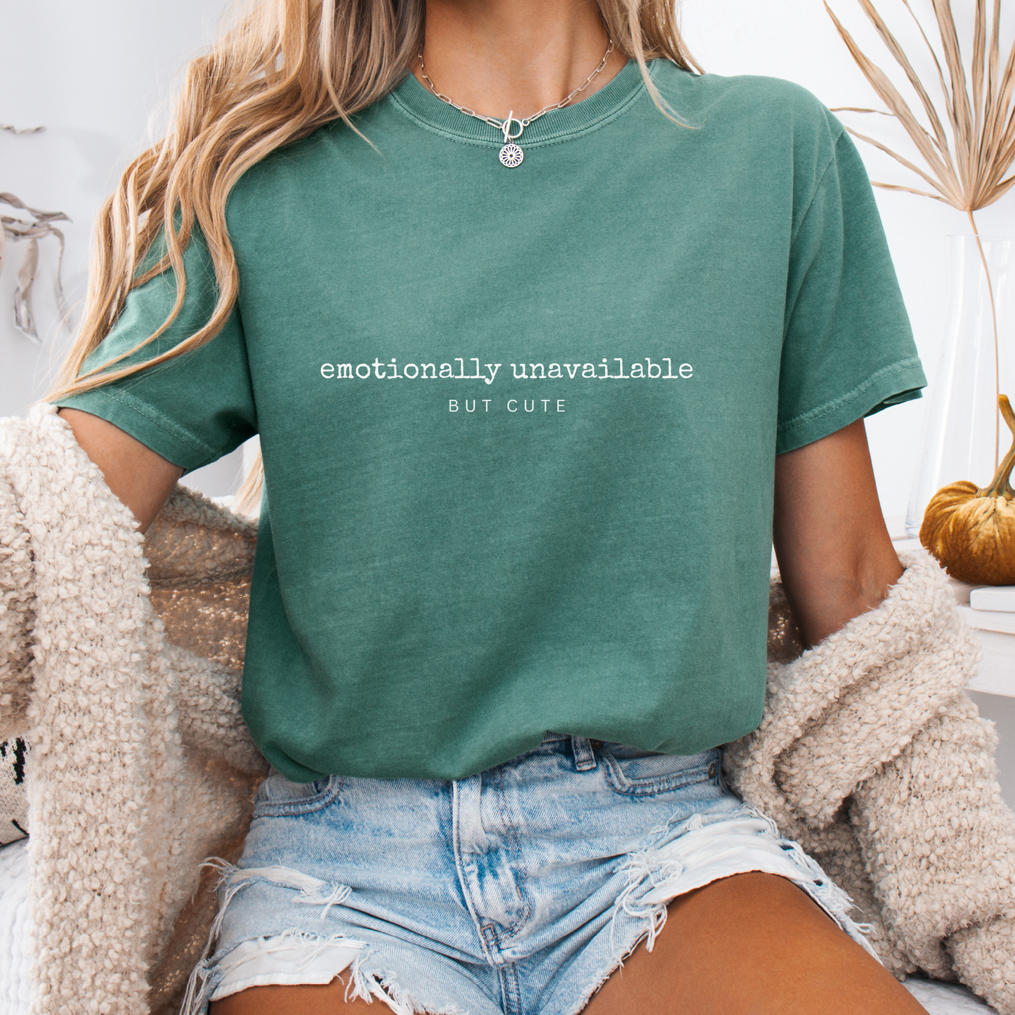 Cute but Closed — Emotionally Unavailable Tee