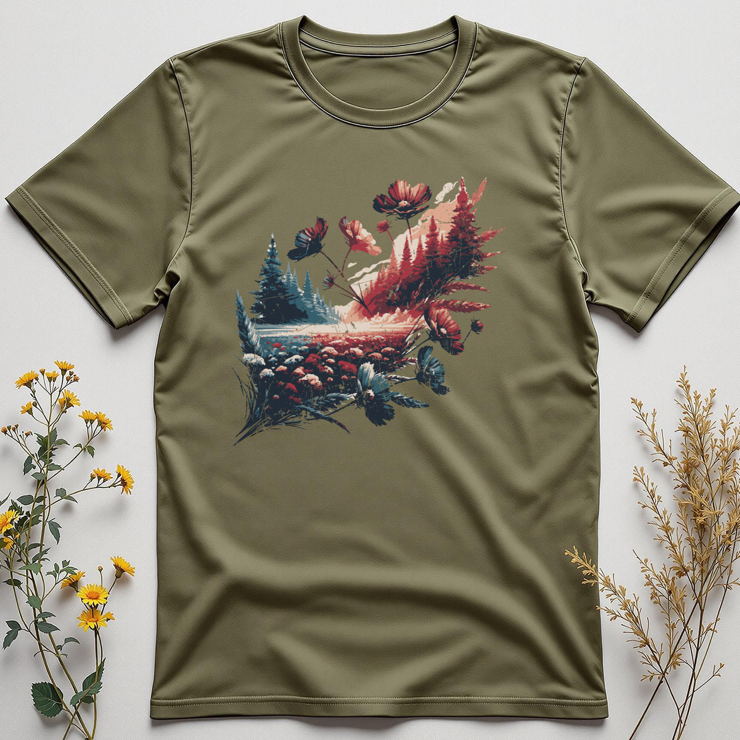 Cosmos Forest Tee