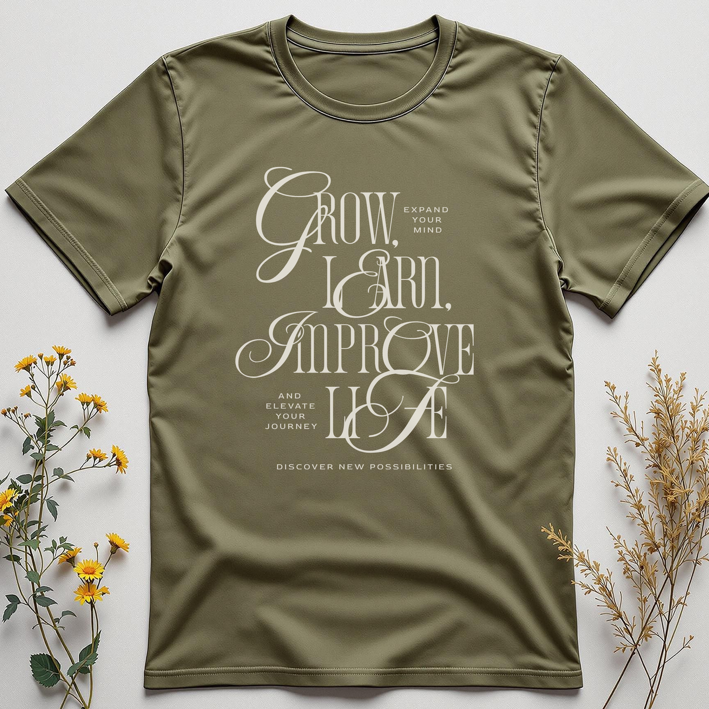 Grow Through What You Live Tee