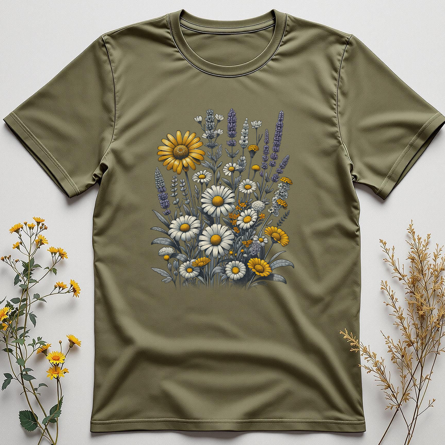 Where Wild Daisies Dance Tee