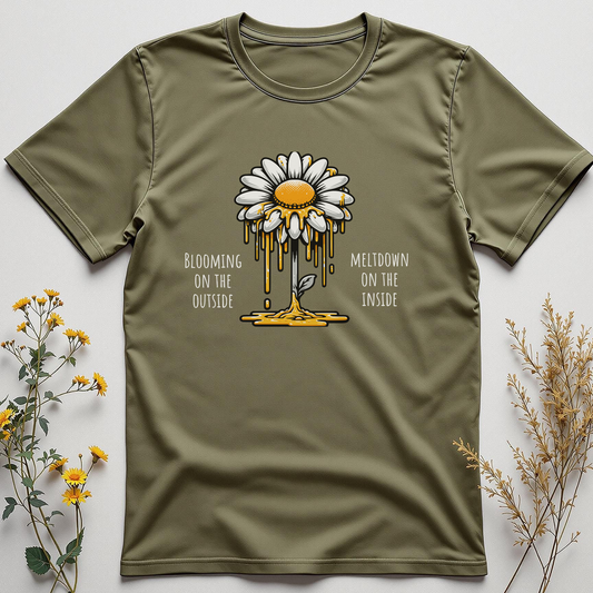Funny Blooming on the Outside Unisex T-Shirt