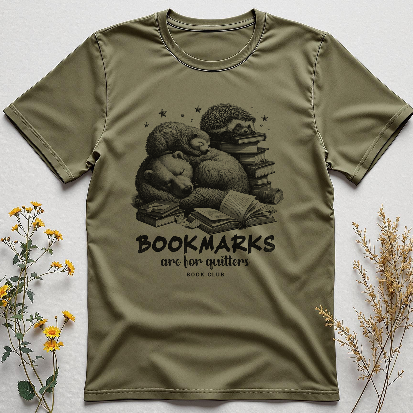 Bookmarks Are for Quitters Tee