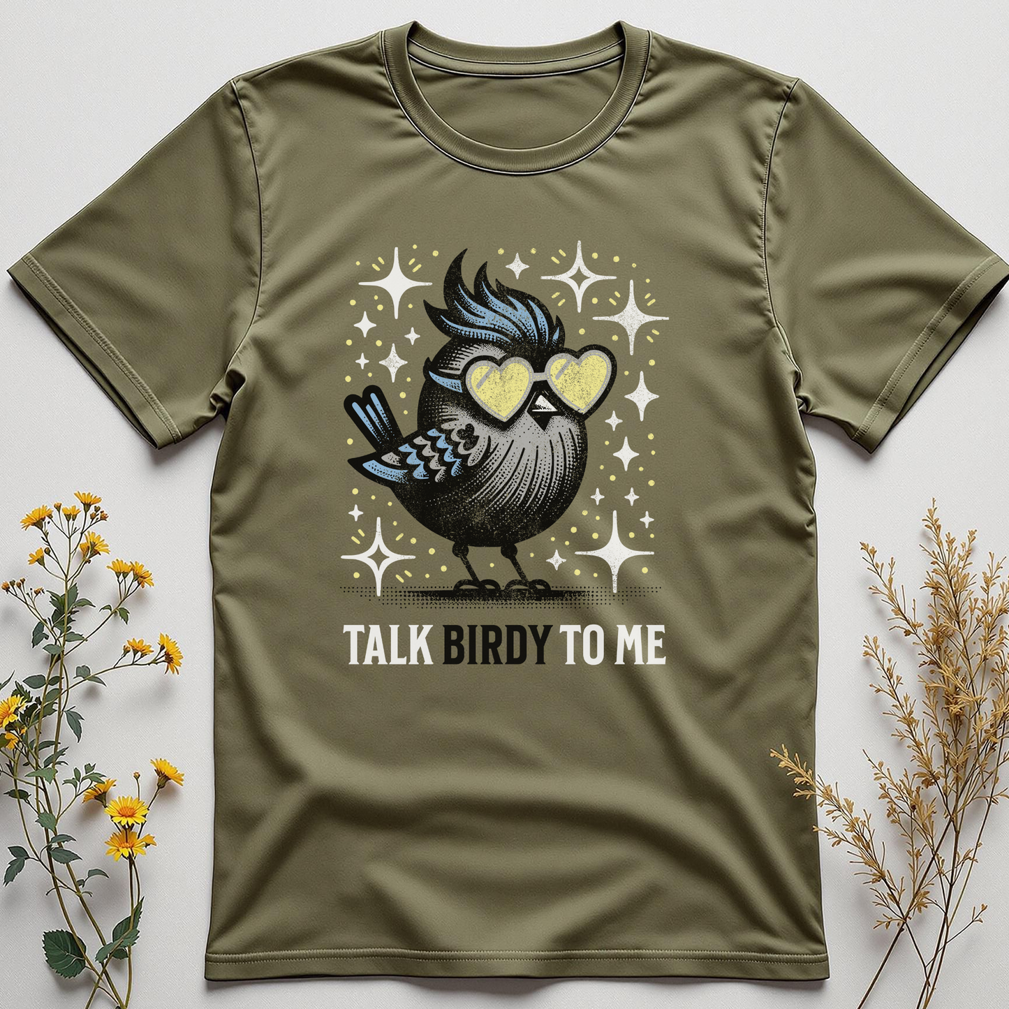 Talk Birdy to Me — Feathered Flirt Tee