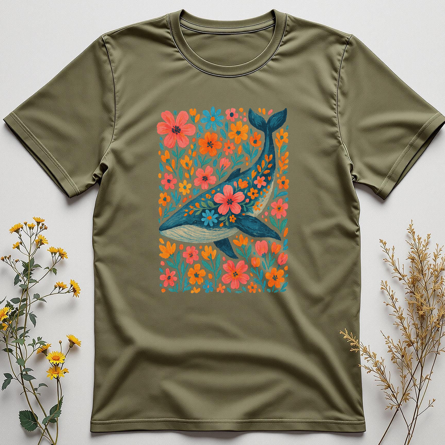 Beneath the Blue — Whale Whisper Tee