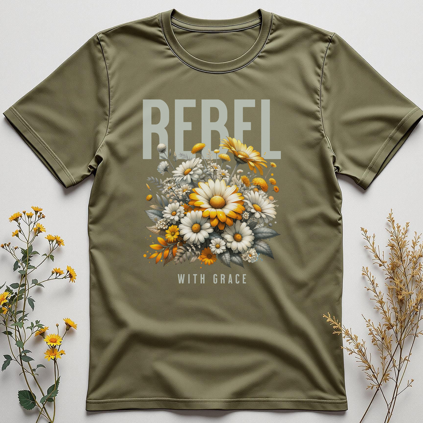 Rebel with Grace Tee