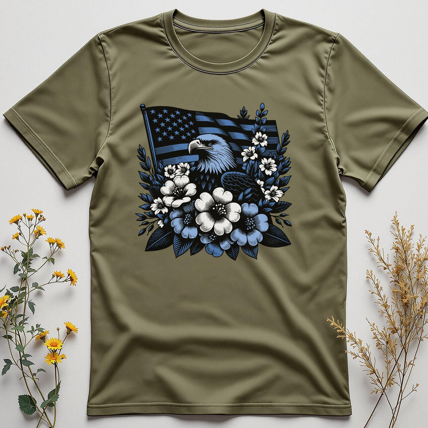 Freedom Blooms Tee