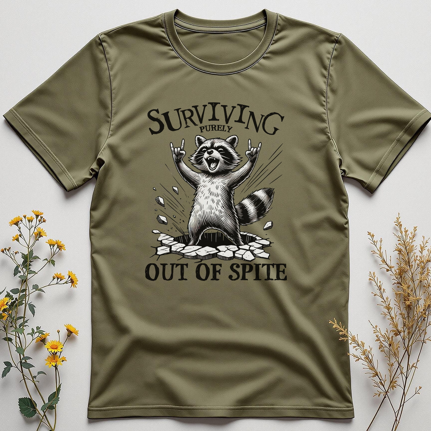 Still Standing – Surviving Purely Out of Spite Tee