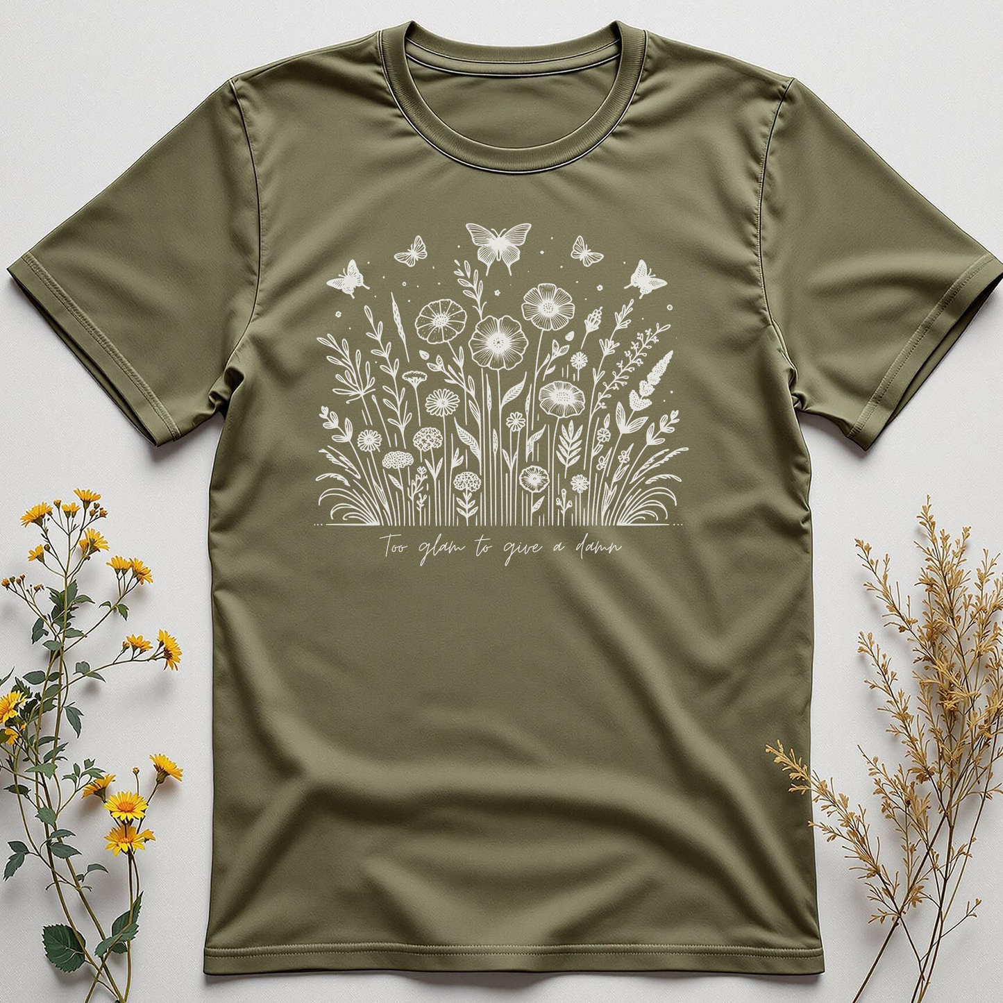 Otterly Blooming Tee