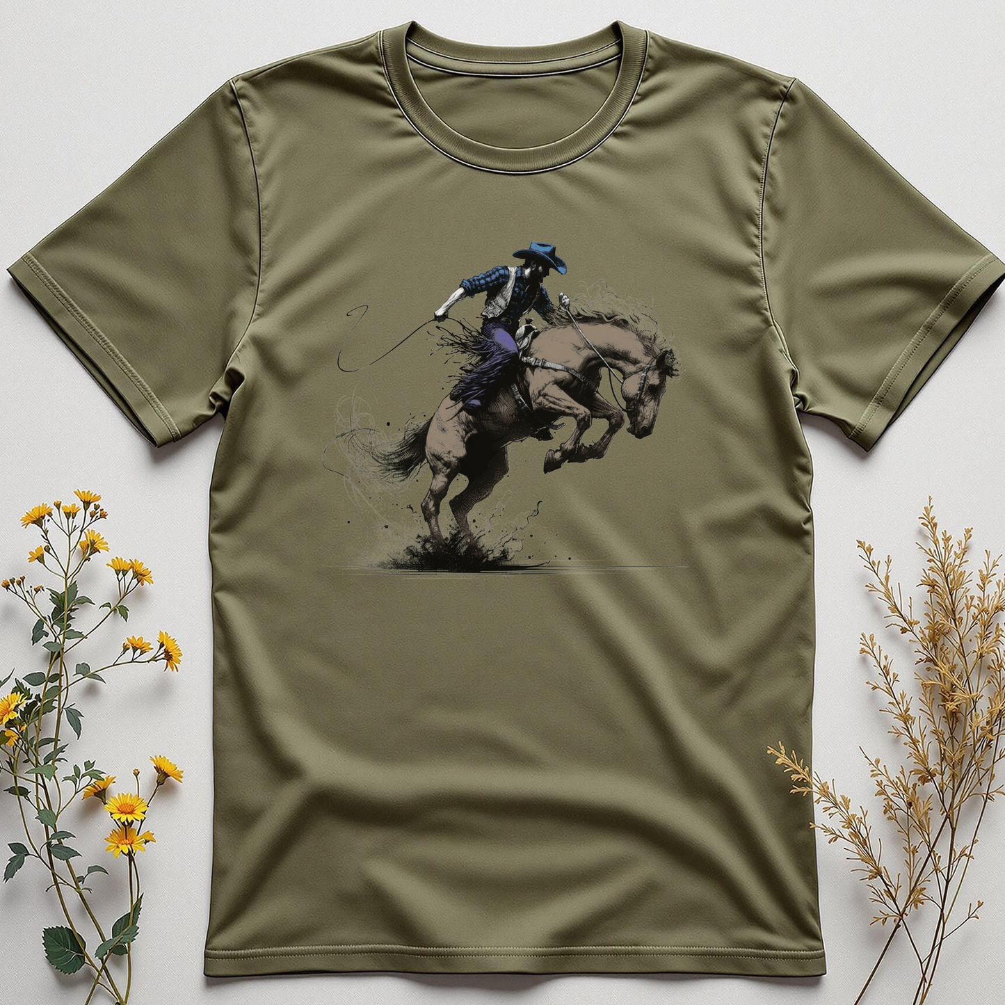 Bucking Bronco Energy Tee